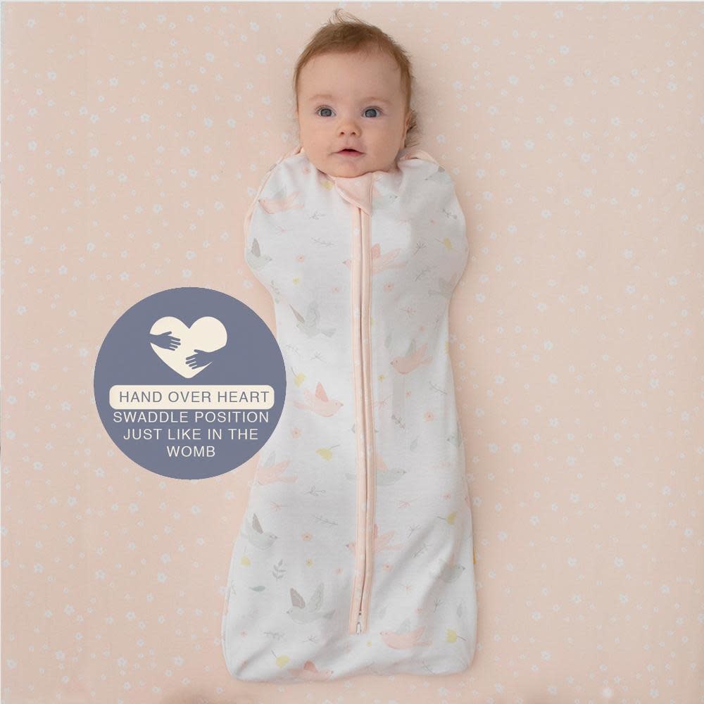 Living Textiles Living Textiles Zip up swaddle - Jersey [0.2TOG]