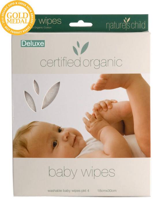 Natures Child Natures Child Baby Wipes – Deluxe 4 pack