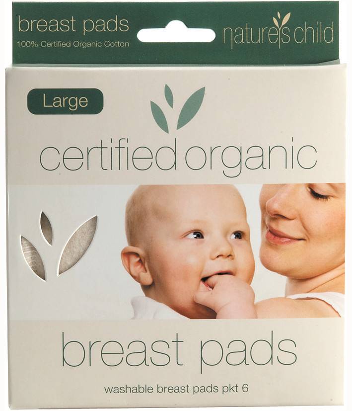 Natures Child Natures Child Breast Pads Large – 6 pack