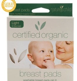Natures Child Natures Child Breast Pads Light – 6 pack