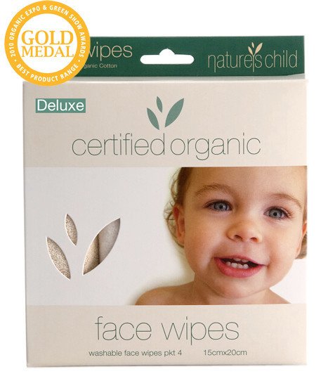Natures Child Natures Child Face Wipes – Deluxe 4 pack