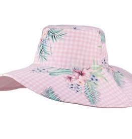 Millymook Millymook Girls Wide Brim - Abby Pink