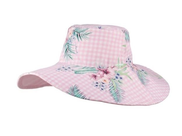 Millymook Millymook Girls Wide Brim - Abby Pink