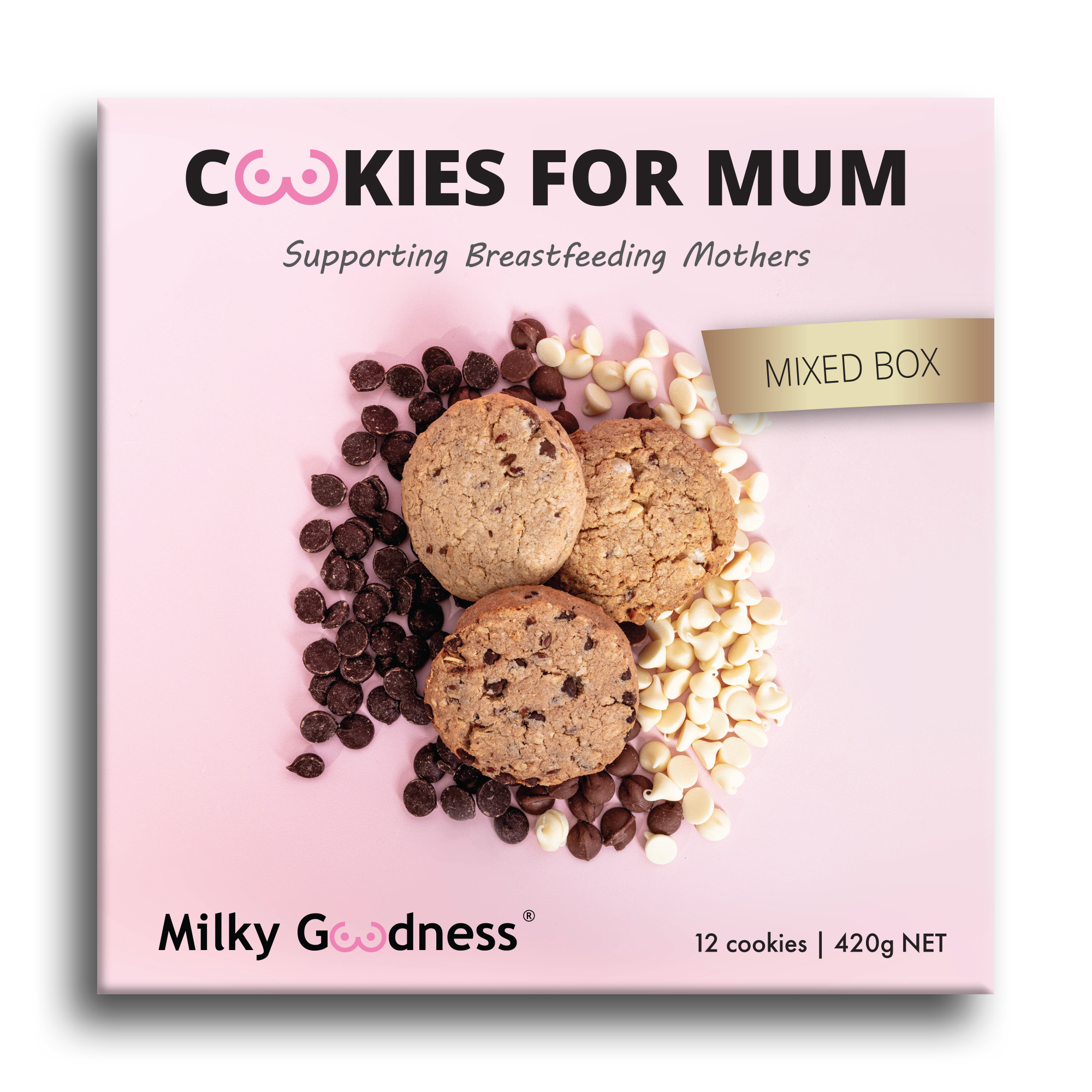 Milky Goodness Milky Goodness Mixed Flavour Box Lactation Cookies