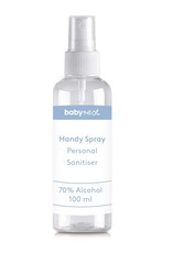 BabyRest BabyRest Handy Spray Sanitiser 100ml - 70% Alcohol. 4 Pack