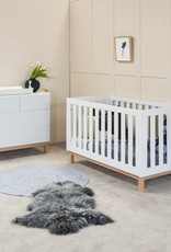 BabyRest BabyRest Bailey Cot 120x60cm White