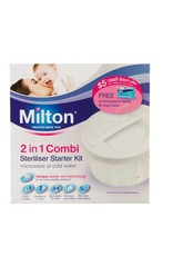 Milton Milton 2 in 1 Combi Steriliser Starter Kit