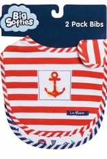 Big Softies Big Softies Bib 2 Pack Side Closure