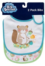 Big Softies Big Softies Bib 2 Pack Side Closure