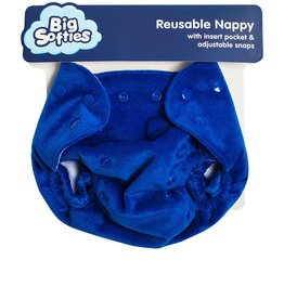 Big Softies Big Softies Minky Nappy Cover Plain - Reusable