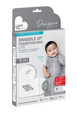 Love To Dream Love to Dream Swaddle Up™ Transition Bag Lite 0.2 TOG Space Print White - Designer Collection