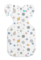 Love To Dream Love to Dream Swaddle Up™ Transition Bag Lite 0.2 TOG Space Print White - Designer Collection