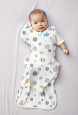 Love To Dream Love to Dream Swaddle Up™ Transition Bag Lite 0.2 TOG Space Print White - Designer Collection