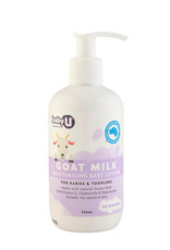 Baby U Baby U Goats Milk Body Moisturiser 250ml