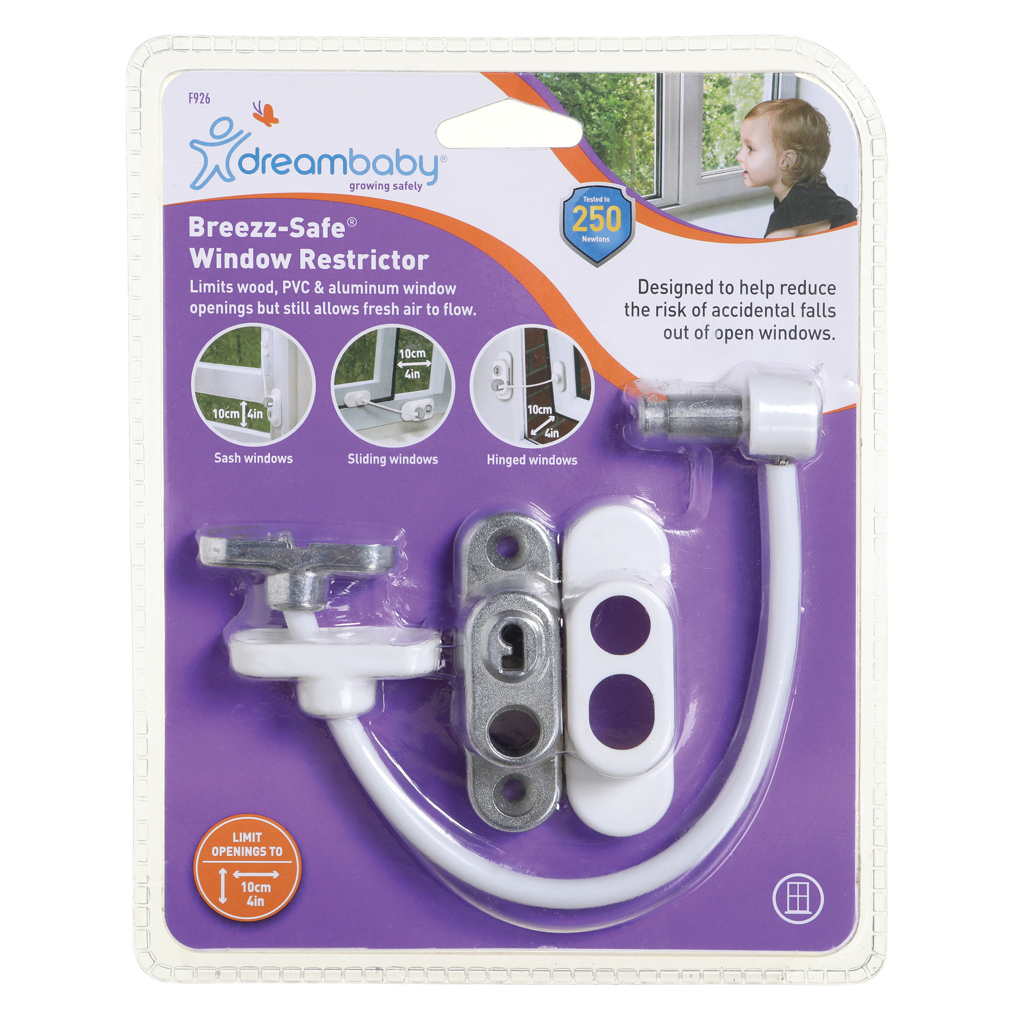 Dreambaby Dreambaby Breezz Safe® Window Restrictor White 1 Pack