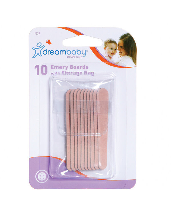Dreambaby Dreambaby Emery Boards with Case 10 Pack