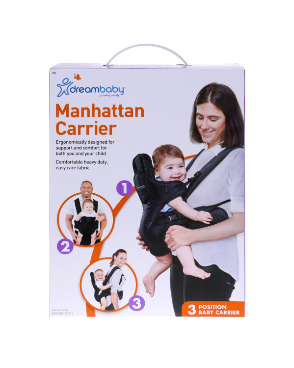 Dreambaby Dreambaby Manhattan Carrier - Black
