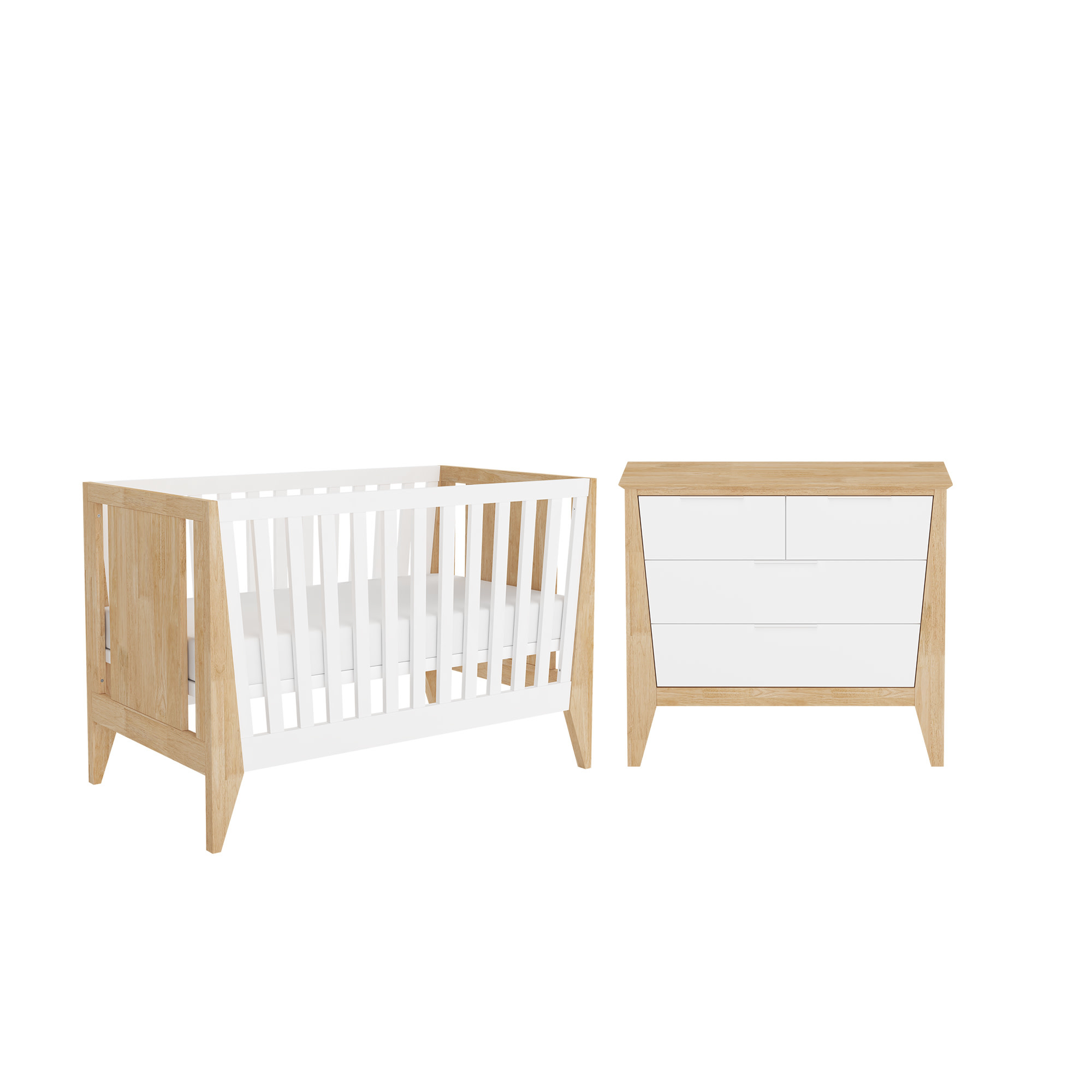 BabyRest BabyRest Franka Nursery Package – Cot & Chest