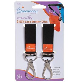 Dreambaby Dreambaby Strollerbuddy Ezy-Loop Stroller Hooks 2 Pack