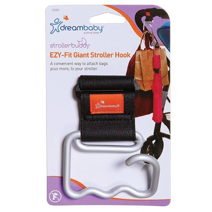 Dreambaby Dreambaby Strollerbuddy Ezy-Fit Giant Stroller Hook