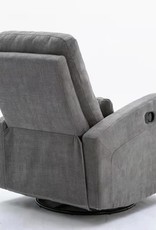 Cocoon Cocoon Plush Reclining Glider Chair Dove Grey