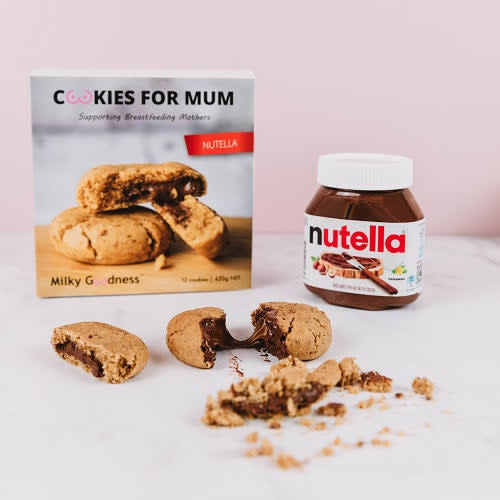 Milky Goodness Milky Goodness Cookies for mum - ready made Nutella