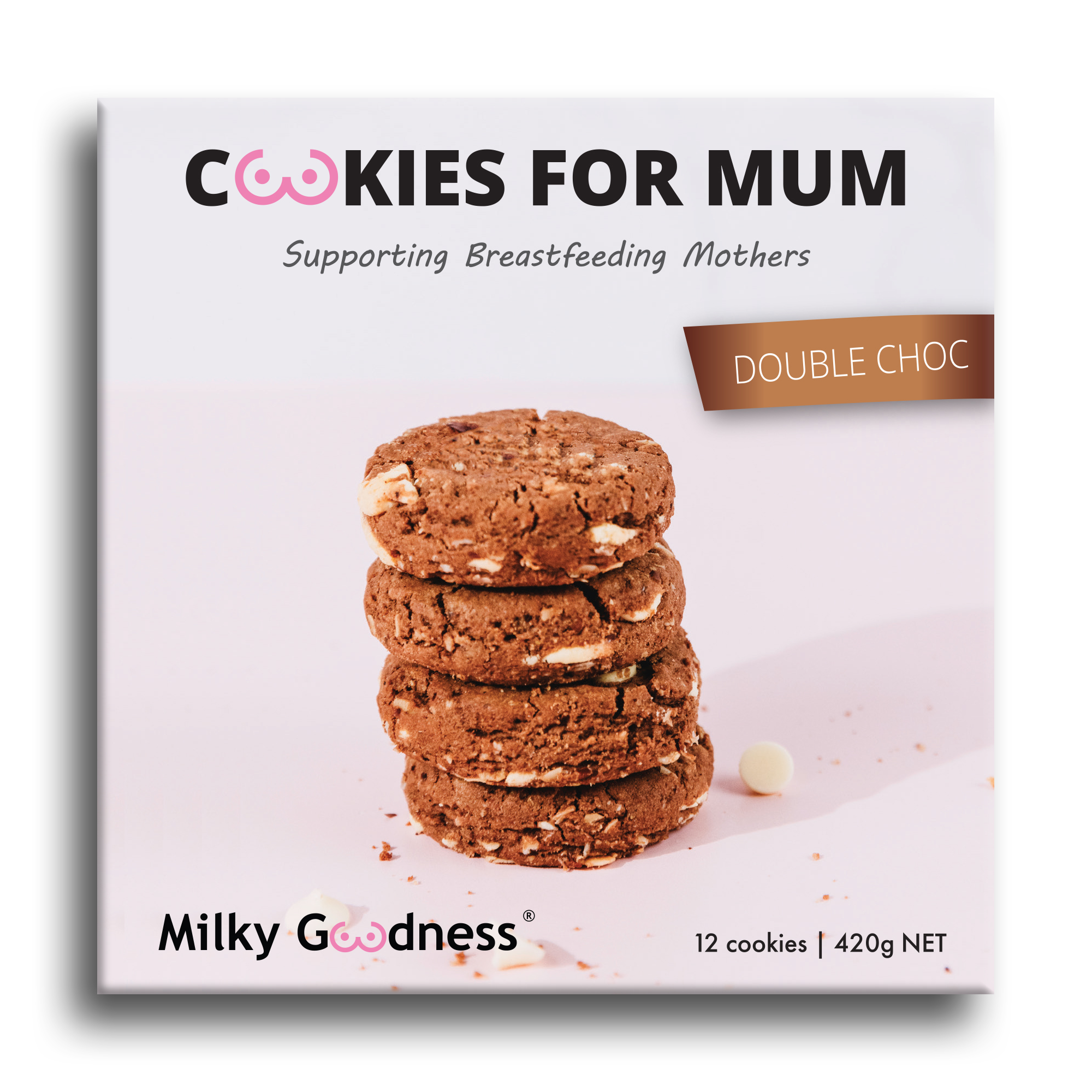 Milky Goodness Milky Goodness Cookies for mum - ready made Double Choc