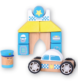 Discoveroo Discoveroo Snap Blocks Police 19pcs set