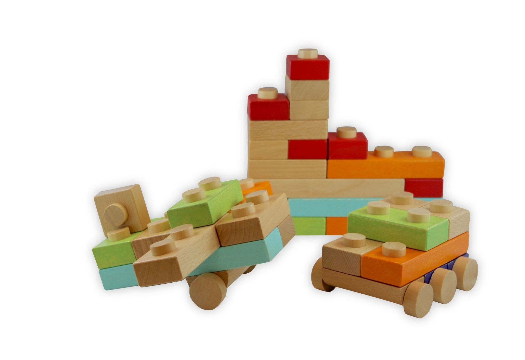 Discoveroo Discoveroo Blocks 34 pcs set & plastic box