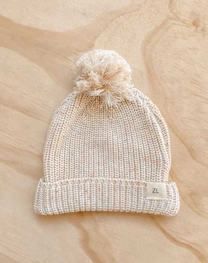 Ziggy Lou Ziggy Lou Beanie Oatmeal Fleck