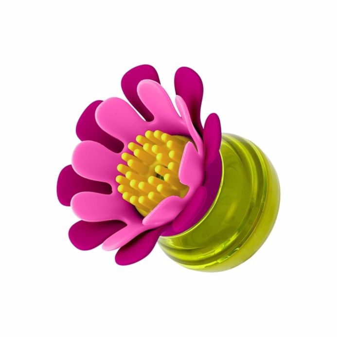 Boon Boon Forb Mini Palm Dish Brush - Pink