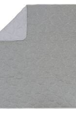Living Textiles Living Textiles Jersey Cot Comforter - Star Quilted/Grey Melange