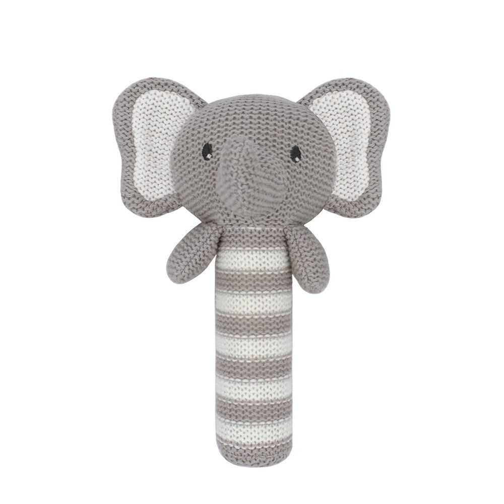 Living Textiles Living Textiles "Squeeze Me" Squeakers - Boy Elephant