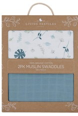Living Textiles Living Textiles 2-pack Muslin Wraps 100 x 100cm