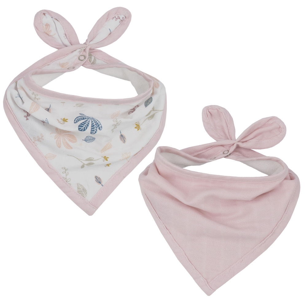 Living Textiles Living Textiles 2pk Organic Bandana Bib