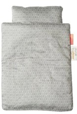 Done By Deer Done By Deer Dolls Bed Linen - Grey