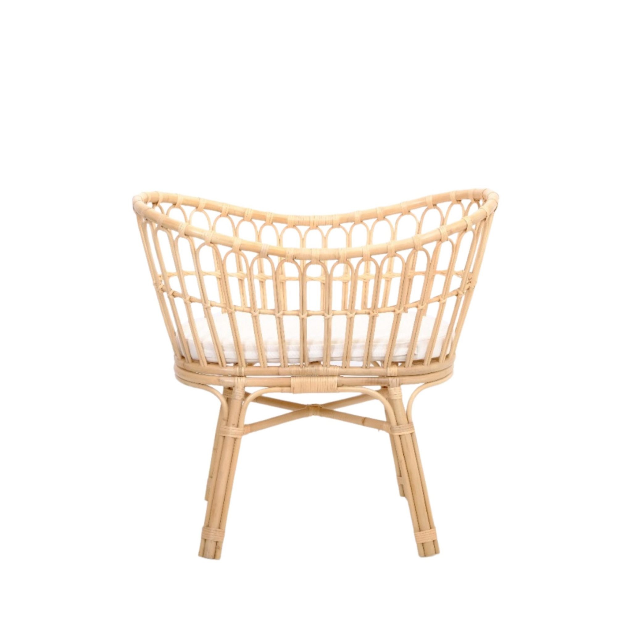 BabyRest Babyrest Olive Rattan Bassinet