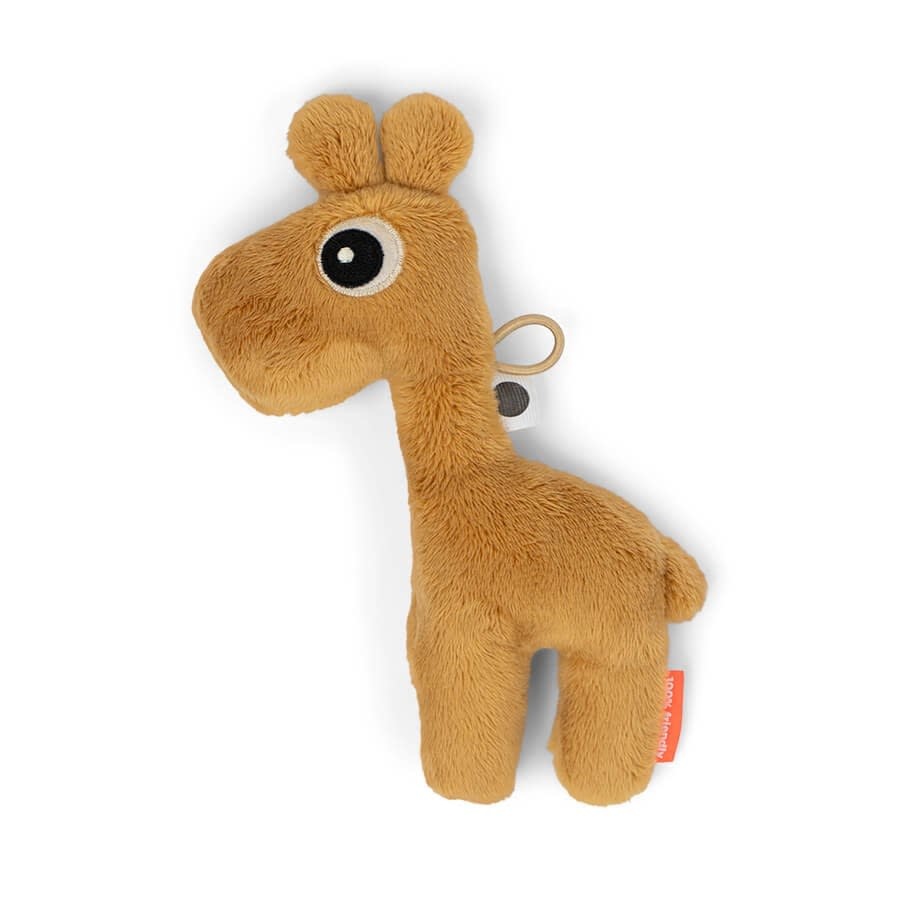 Done By Deer Done by Deer Tiny Sensory Rattle Raffi Mustard