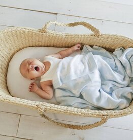 Living Textiles Living Textiles 2-pack Moses/Pram Fitted Sheet