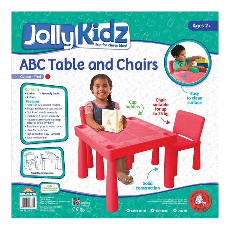 jolly kidz table and chairs