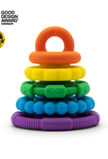 JellyStone Jellystone Rainbow Stacker Teether & Toy