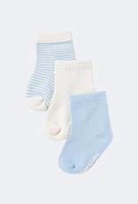 Boody Baby Boody Baby Socks 3 Pack Chalk/Sky