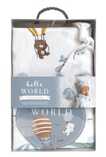 Living Textiles Living Textiles Hello World Gift Set