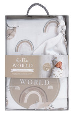 Living Textiles Living Textiles Hello World Gift Set