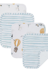 Living Textiles Living Textiles 3pk Wash Cloths