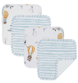 Living Textiles Living Textiles 3pk Wash Cloths