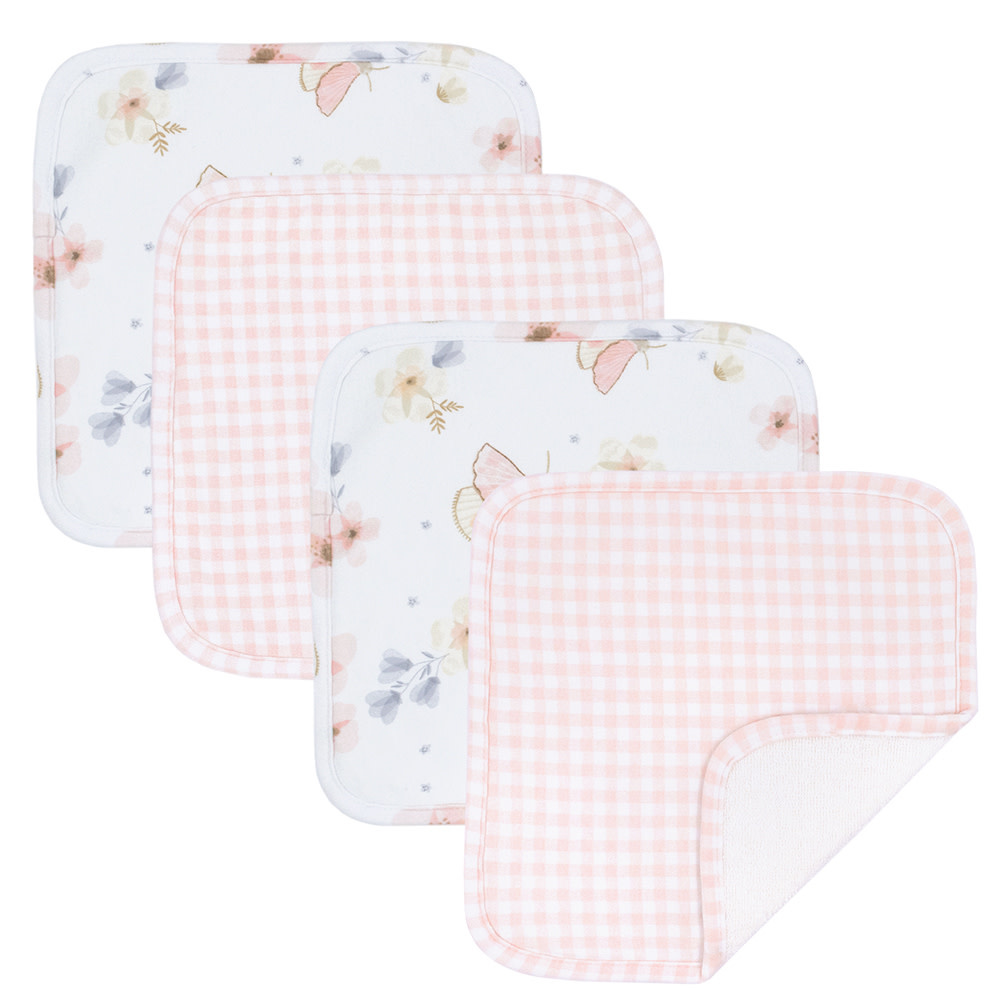 Living Textiles Living Textiles 3pk Wash Cloths