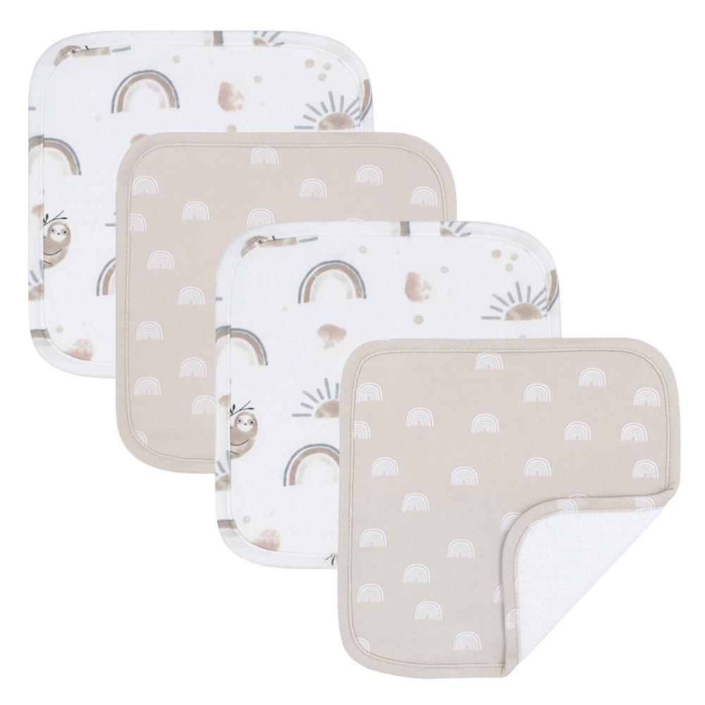 Living Textiles Living Textiles 3pk Wash Cloths