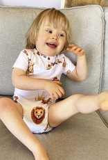 Snuggle Hunny Kids Snuggle Hunny Lion Short Sleeve Bodysuit