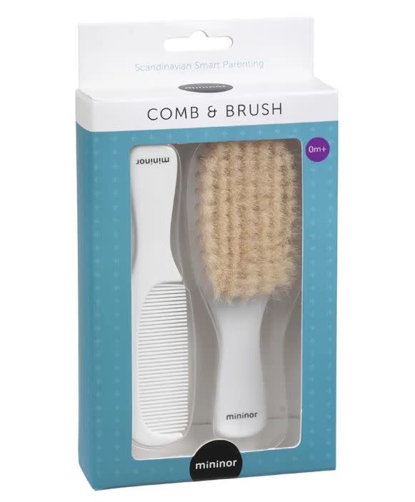 Mininor Mininor Baby Comb and Brush 0+